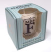 Picture of ALPHABET SCENTED CANDLE MRS F